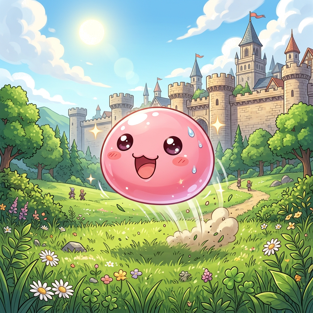 Mascota Poring animada